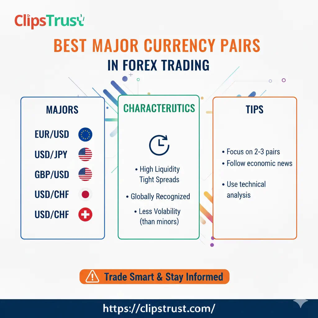 best major currency pairs in forex trading